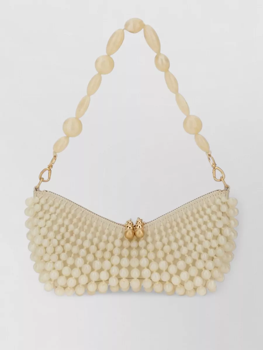 Cult Gaia Acrylic Clutch Bag
