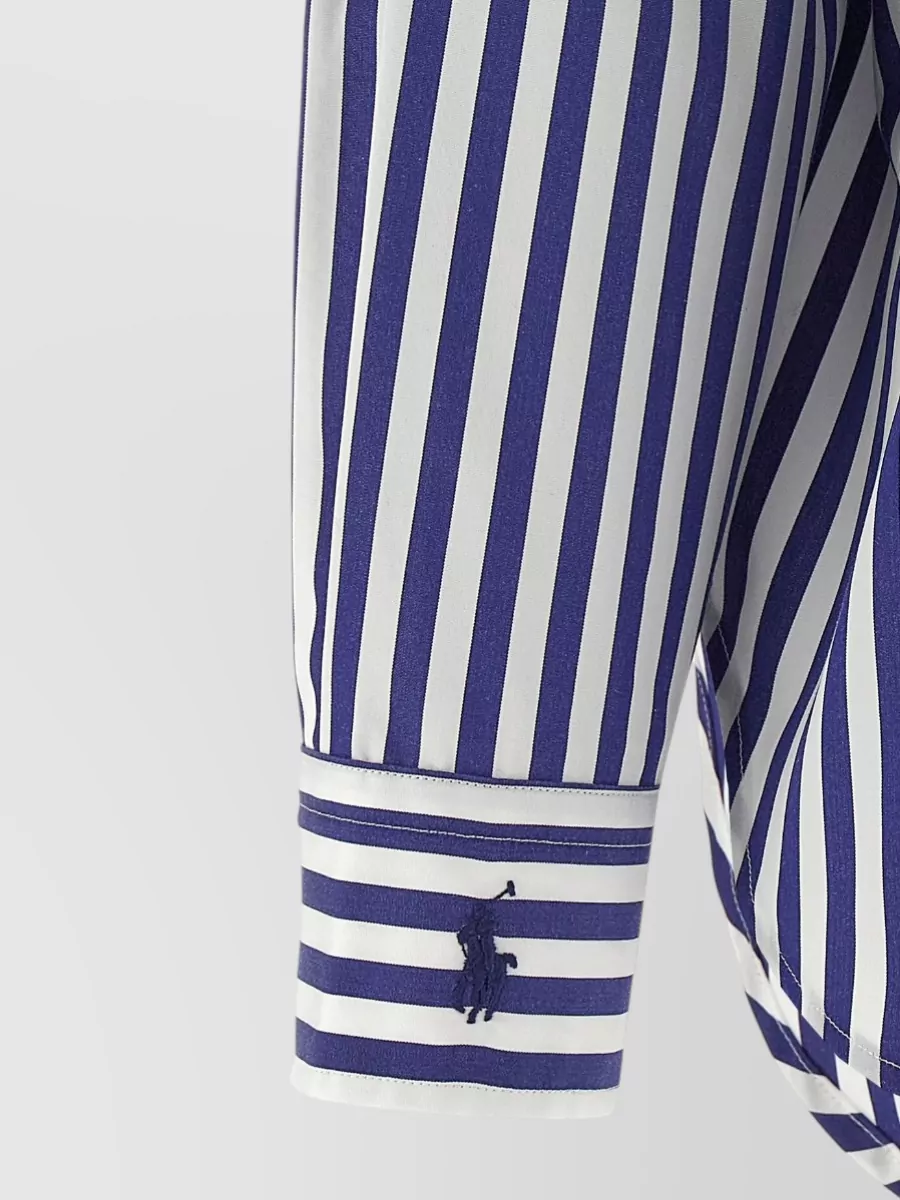 Polo Ralph Lauren Striped Cotton Long-Sleeve Shirt