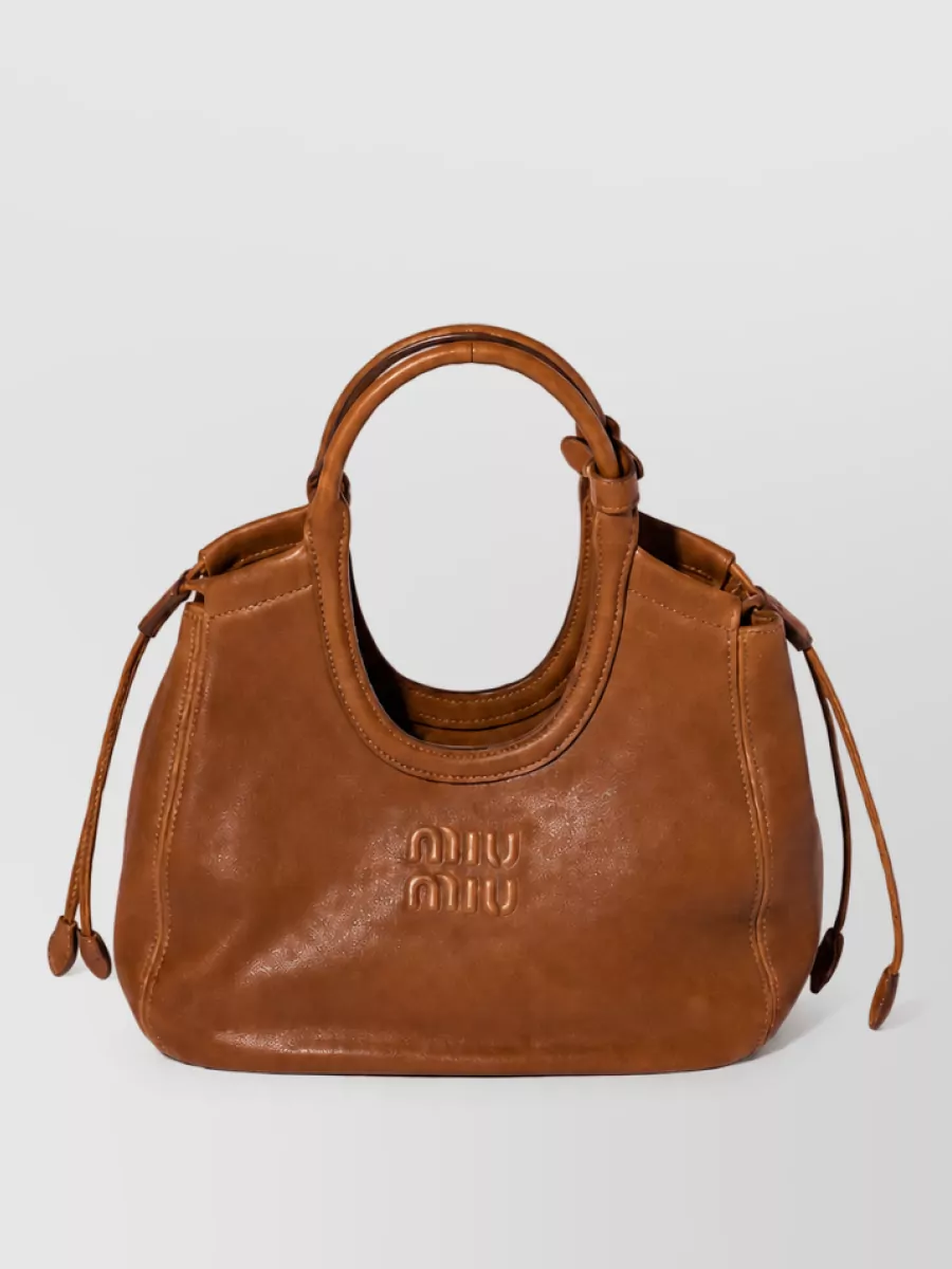 Miu Miu lamb leather shoulder bag