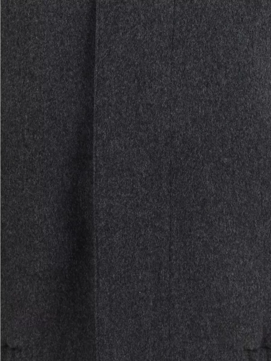 Lardini Wool Single Breasted Coat