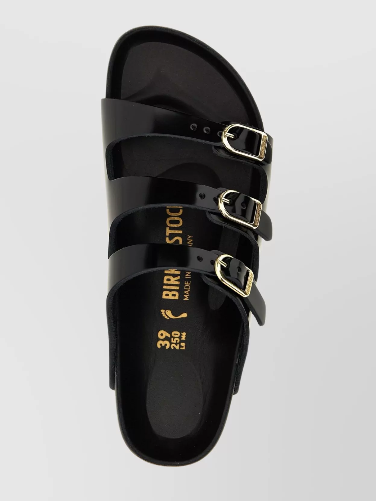 Birkenstock Florida Dbuckle Exquisite Shine Fit S Shoes