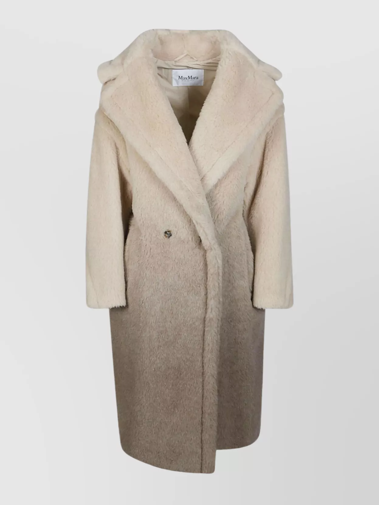 Shop Max Mara Wool And Alpaca Teddy Bear Coat