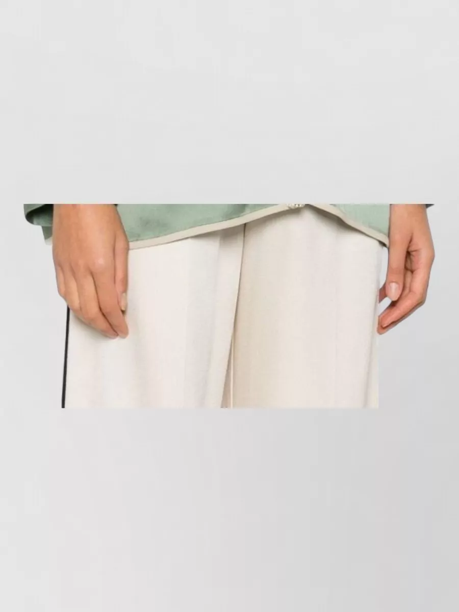 Forte Forte Blazer Contrast Trim Satin Finish Pockets