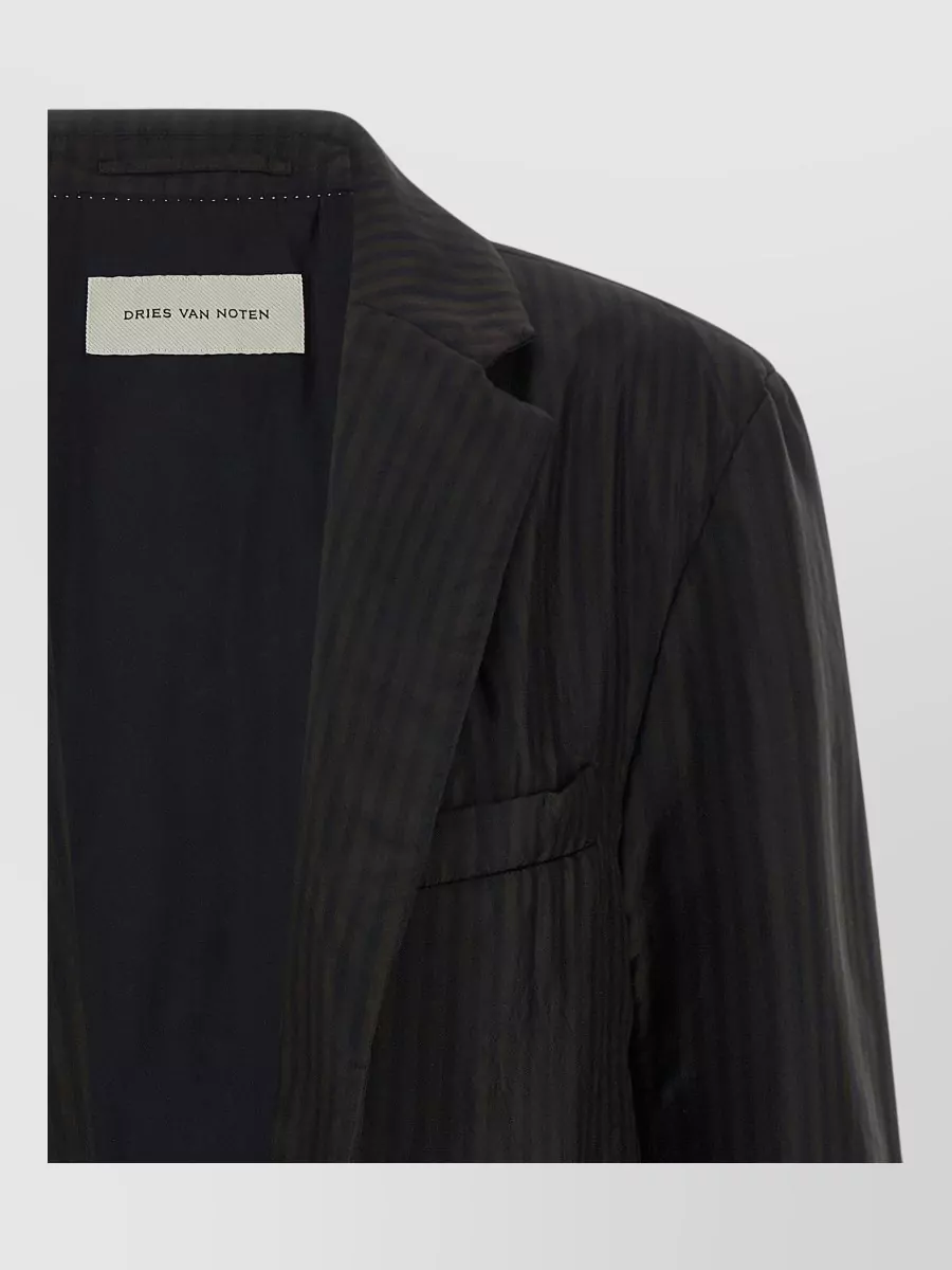 Dries Van Noten Pinstripe Blazer