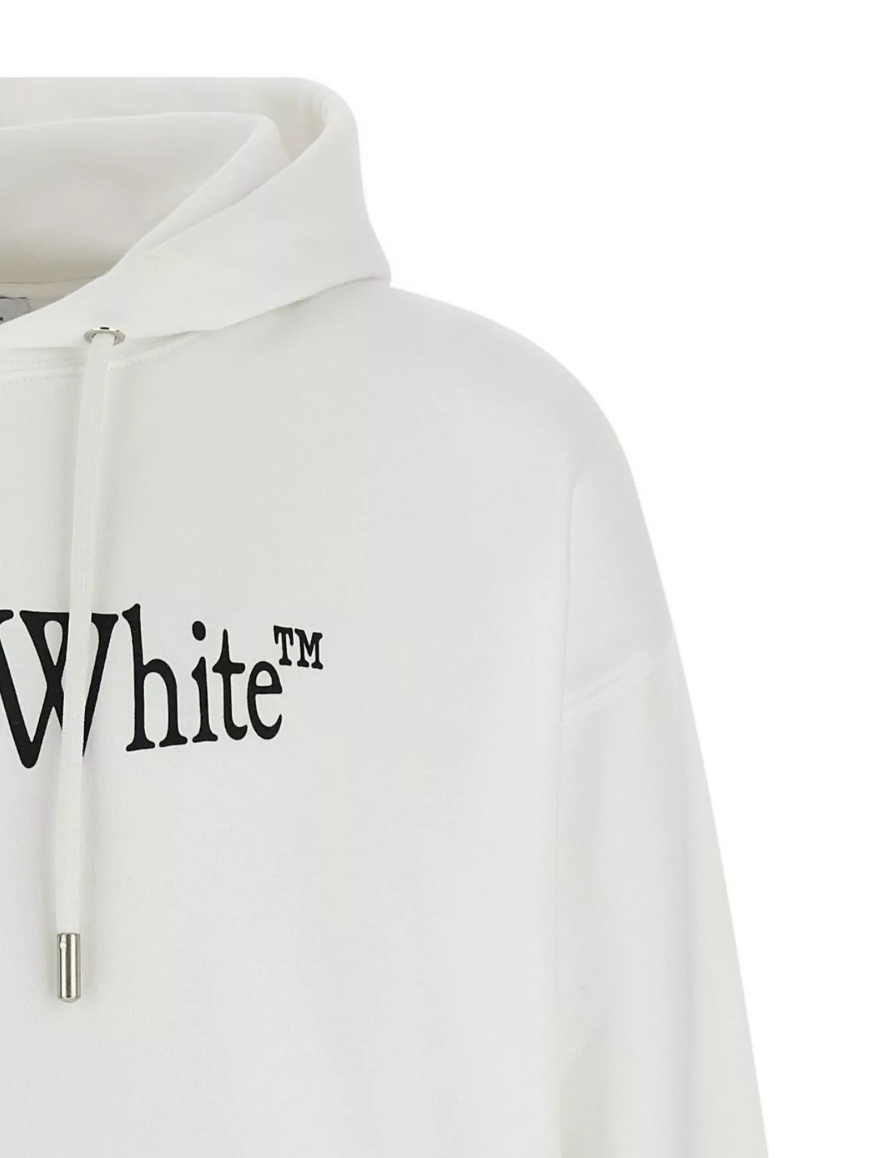Off-white Run Arrow Skate Sweatshirt In White