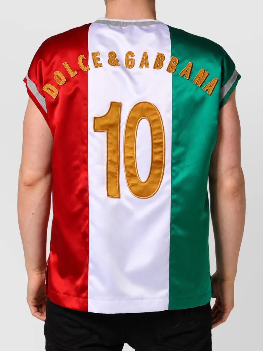 Dolce&Gabbana Satin Tank T-Shirt