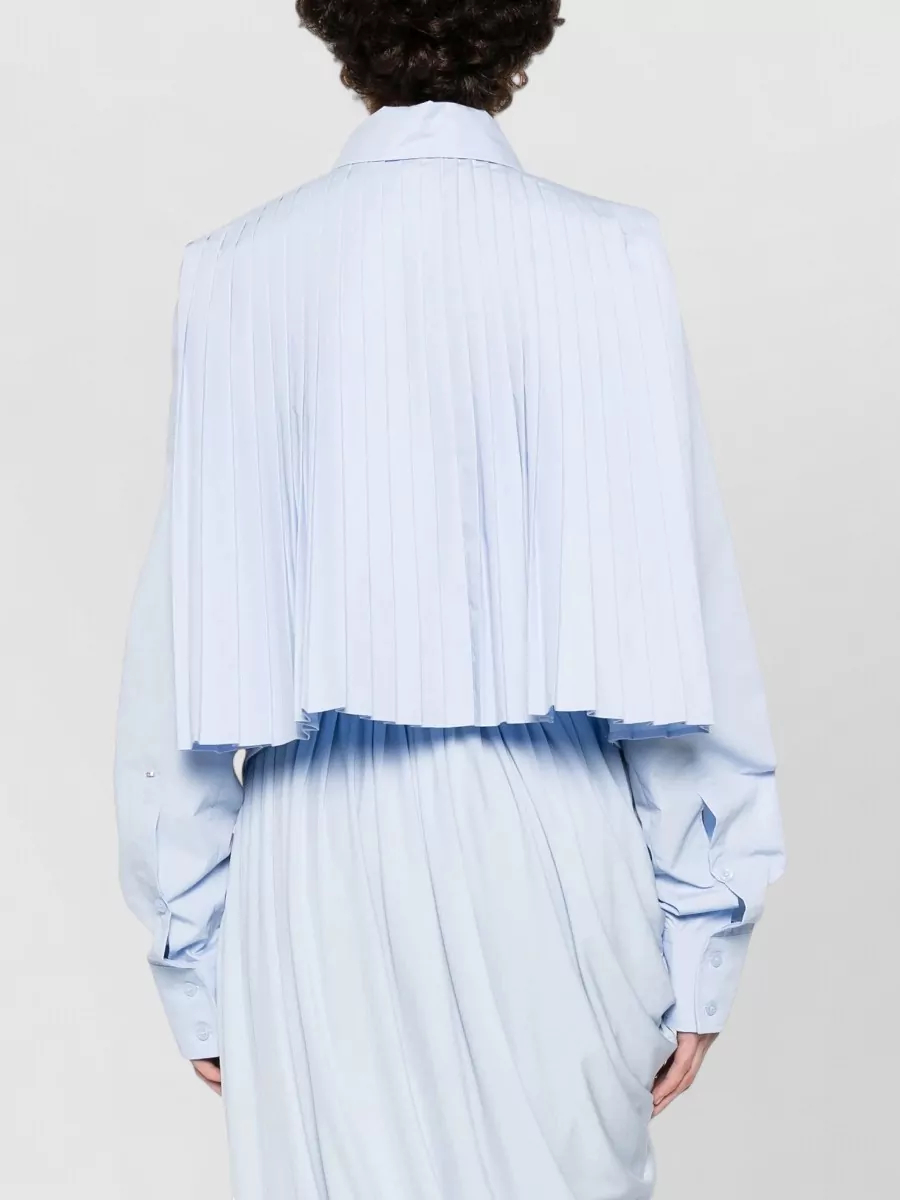 Sportmax Cotton Cropped Shirt