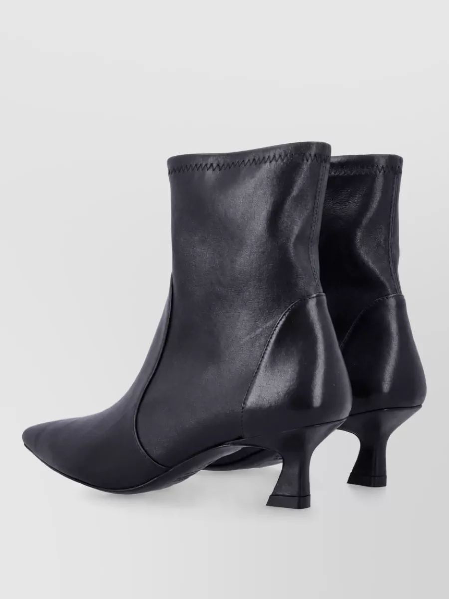Stuart Weitzman Lamb Leather Ankle Boots