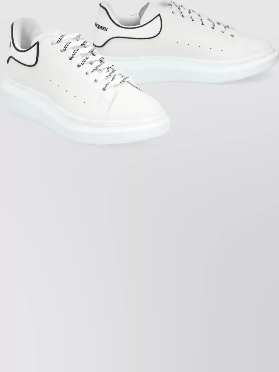 Mc Queen Leather chunky sneakers