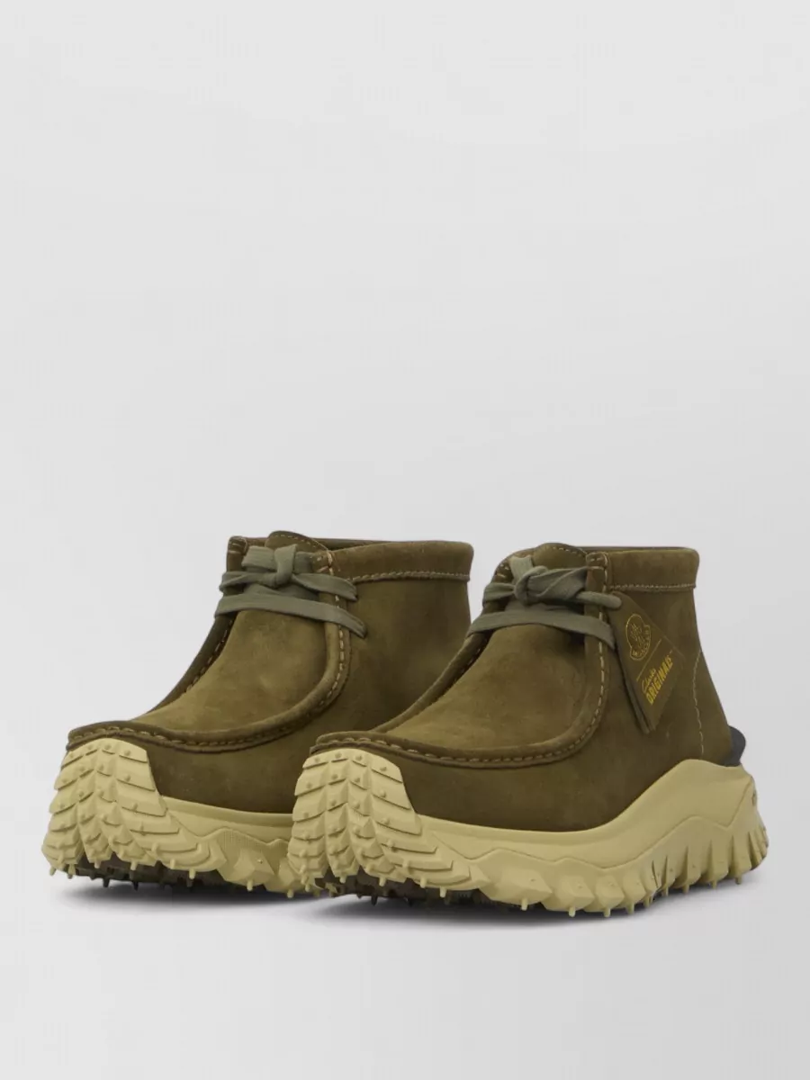 Moncler Leather Ankle Boots