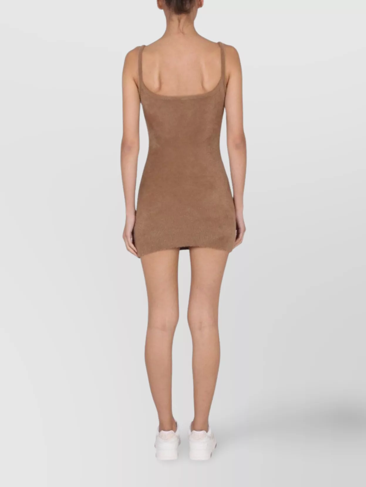 Off-White Logo Printed Mini Dress