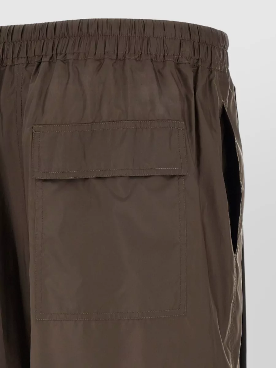Rick Owens Moncler Kilt Style Bermuda Shorts Pockets