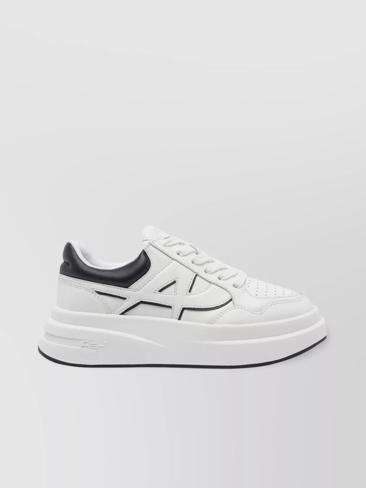 Ash Icone Logo-detail Platform Sneakers In White