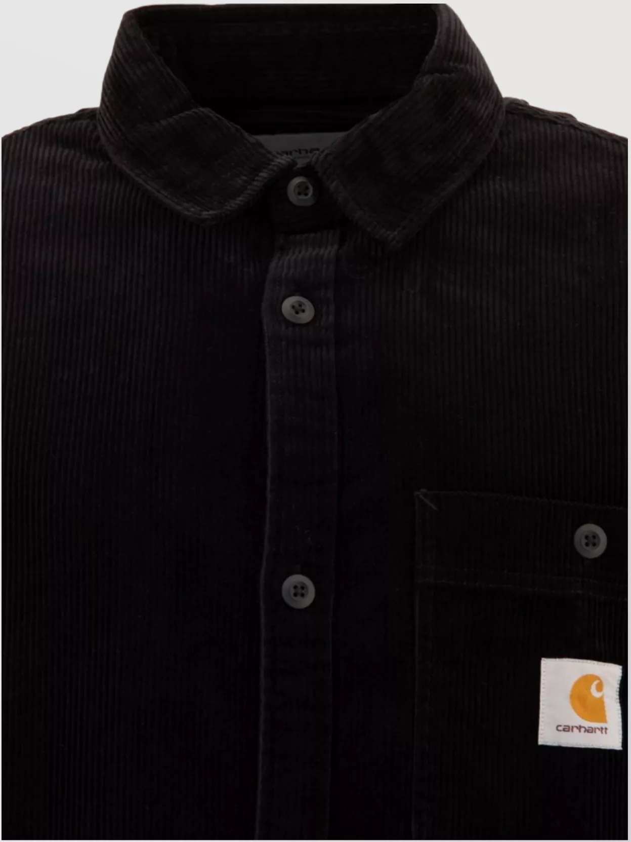 Carhartt Wip Shirt Corduroy Texture Chest Pocket