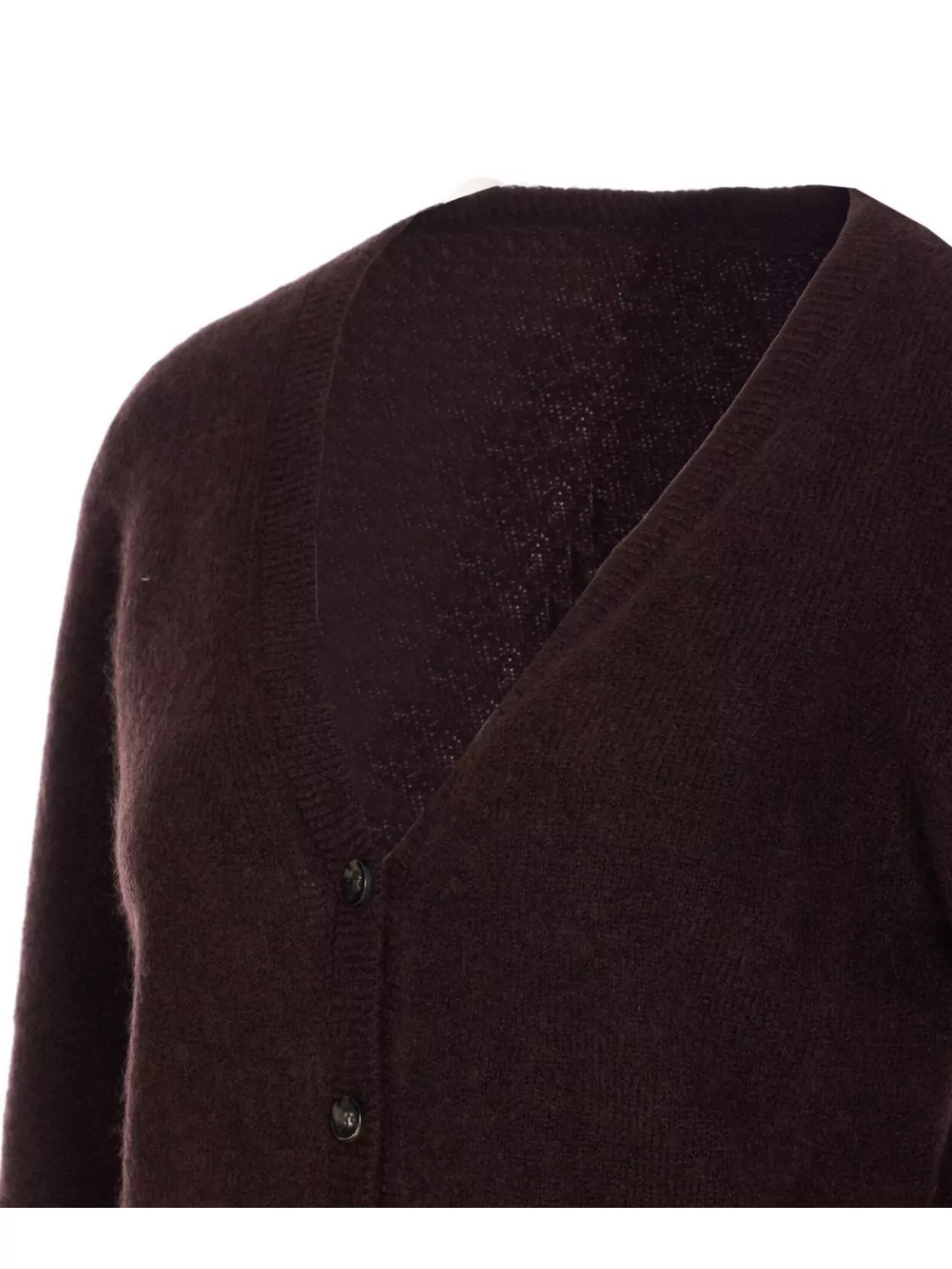 Roberto Collina Knitwear Cardigan With Cut Out Detail