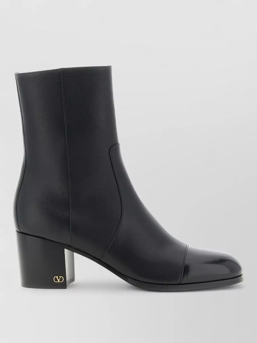Valentino Garavani leather ankle boots