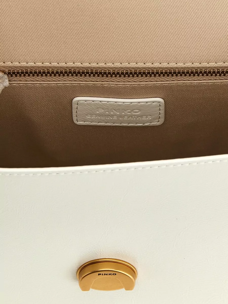 Pinko Love Bag One Mini Leather Shoulder Bag