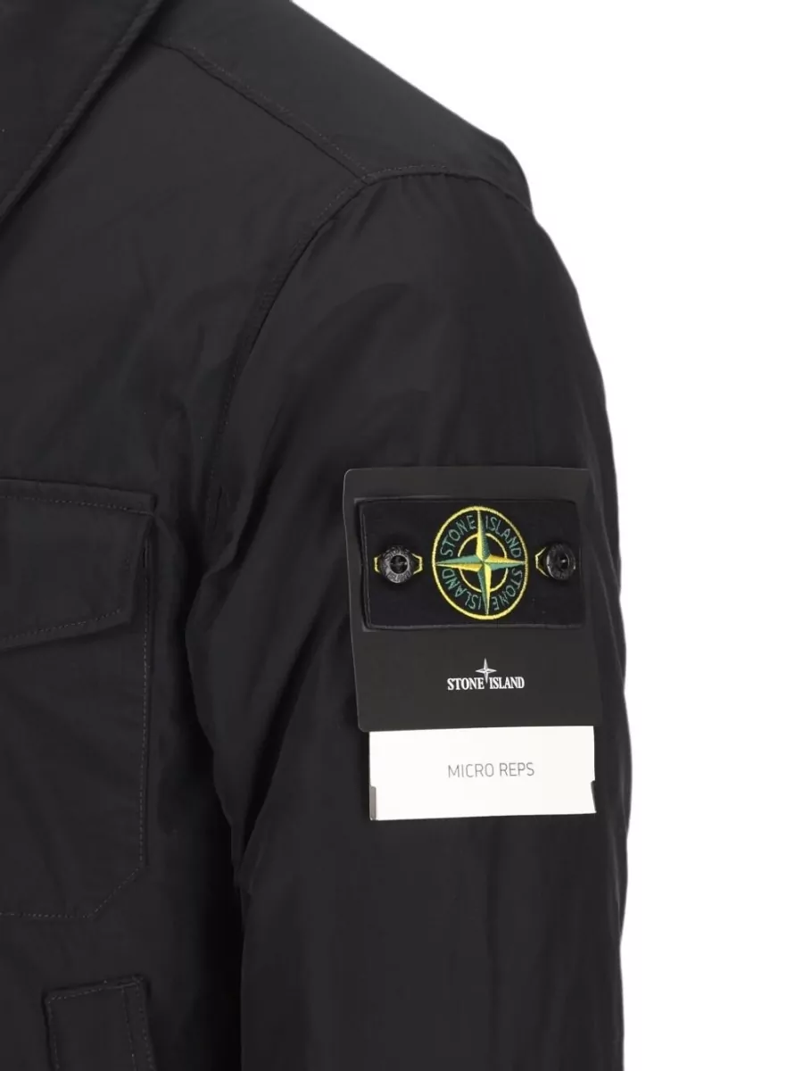 Stone Island Down Single Breasted Coat