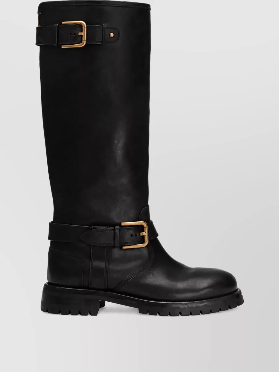 Dolce&Gabbana Leather Boots
