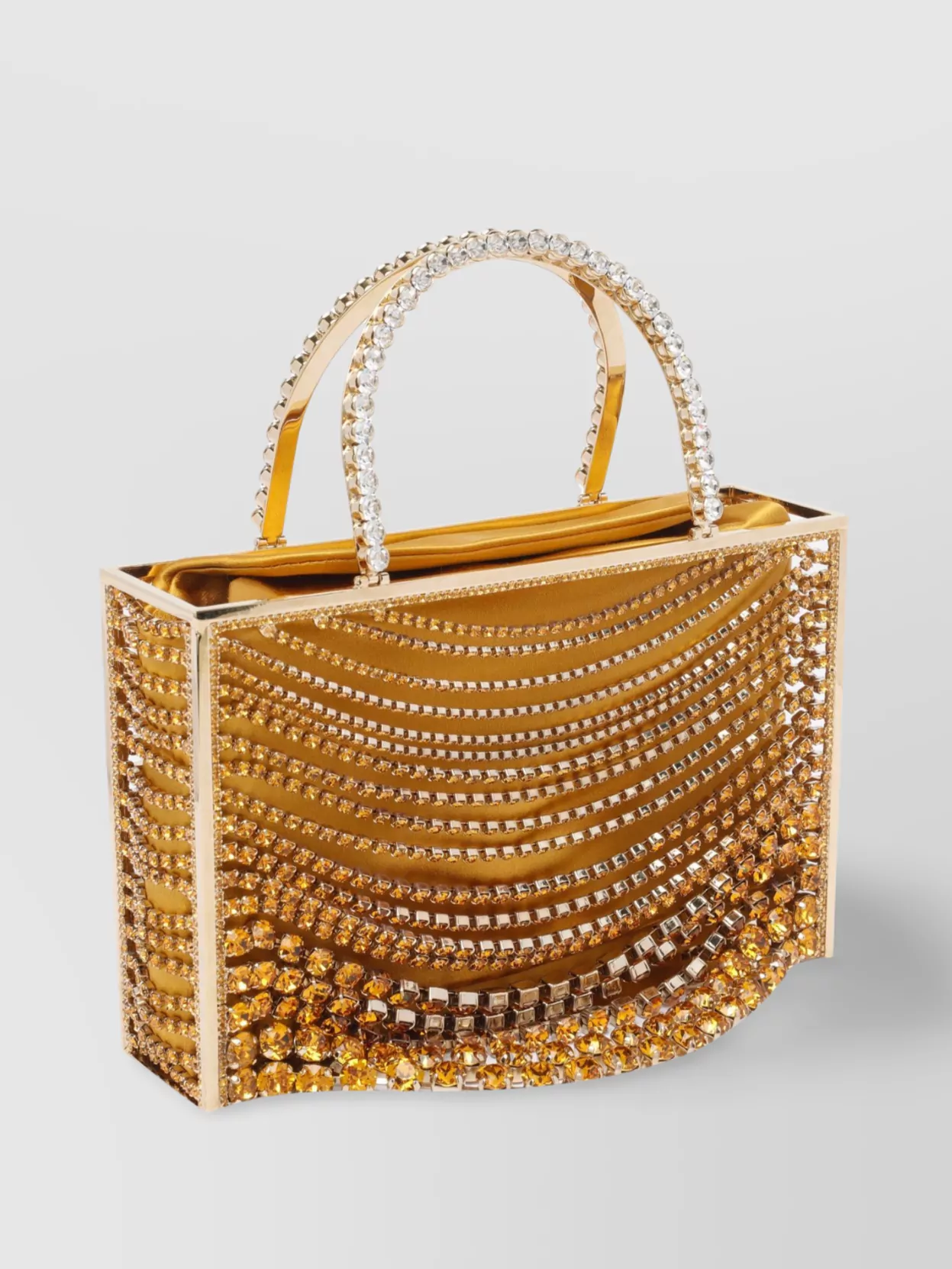 Benedetta Bruzziches Crystal Handle Tote Bag