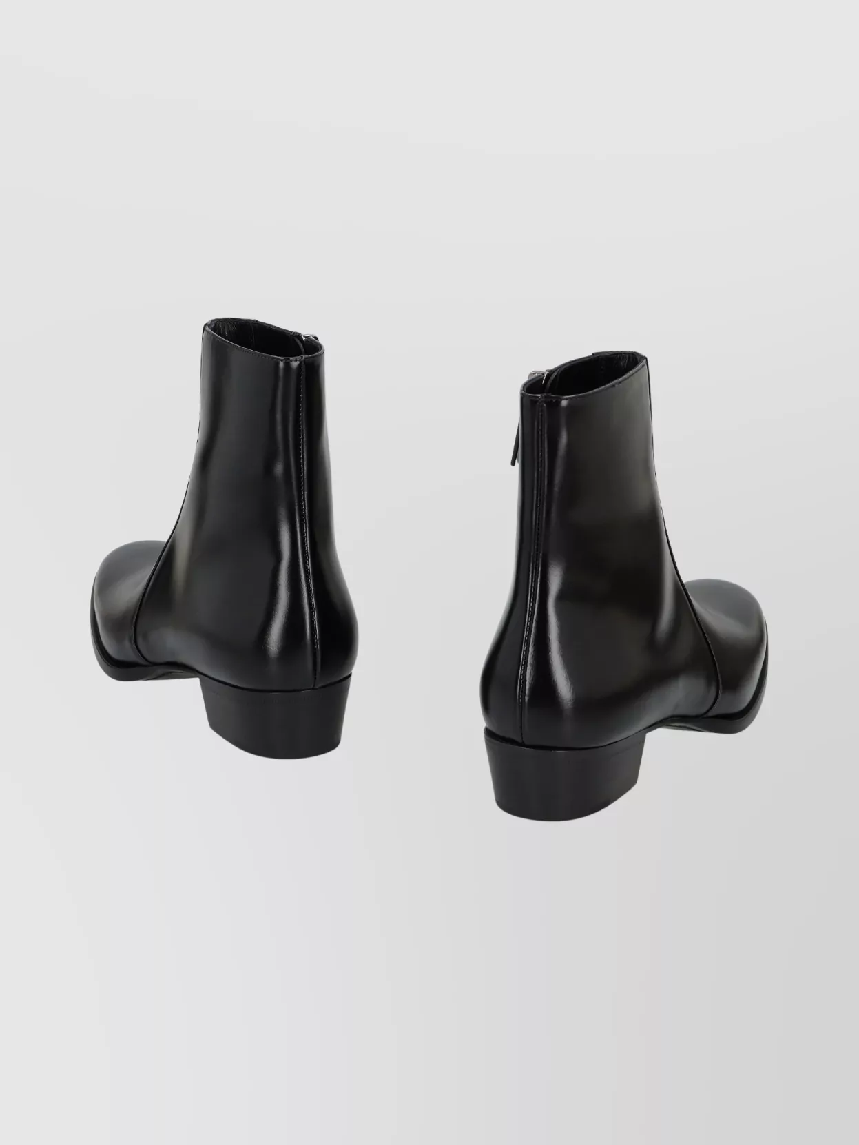 Saint Laurent Tapered Roman Block Heel Boots