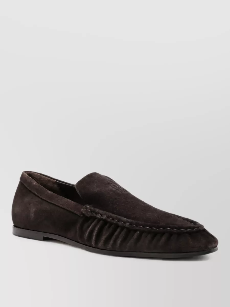 By Malene Birger suede mules