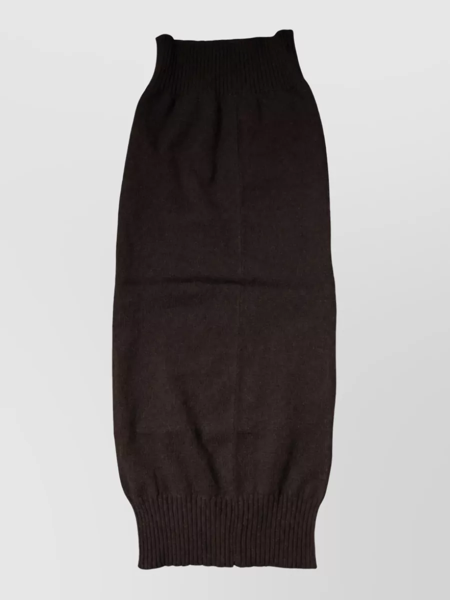 Dolce&Gabbana Cashmere Knitted Neck Warmer Scarf