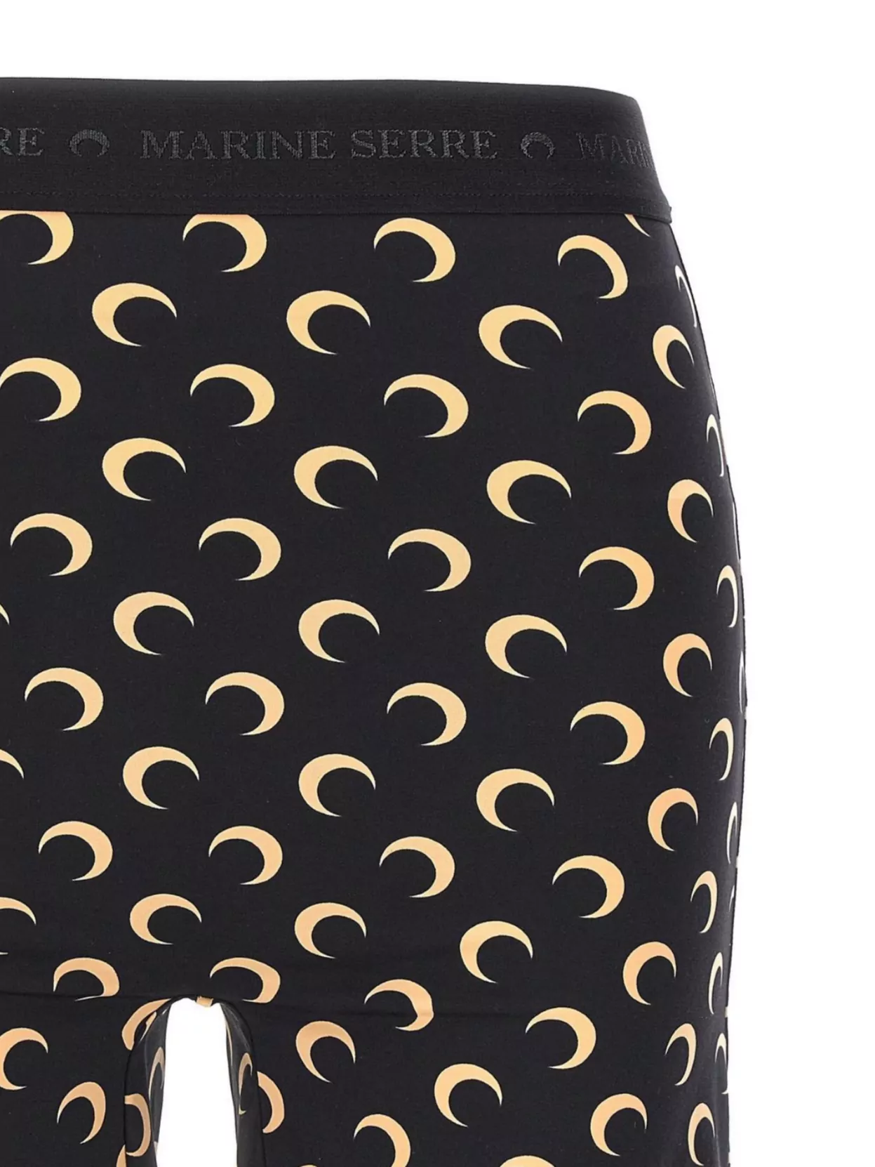 Marine Serre Elastic Waistband Printed Shorts