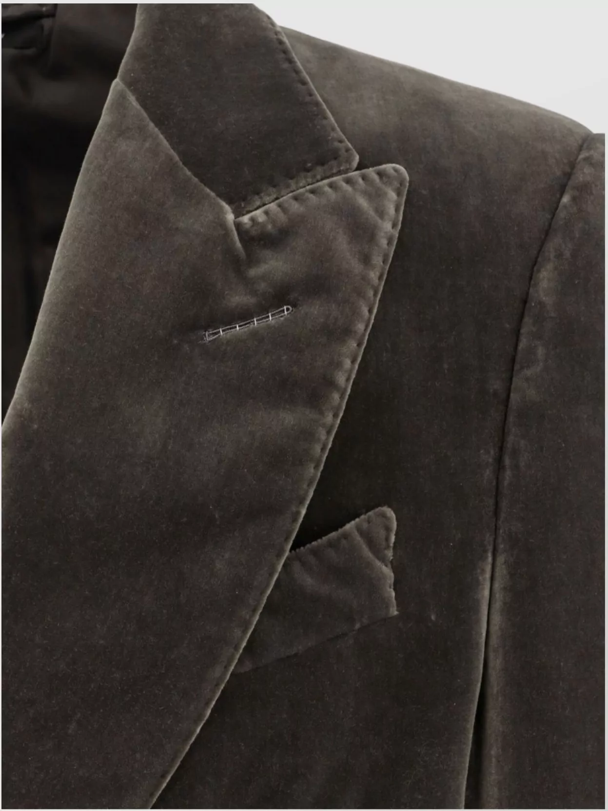 Tom Ford Peak Lapel Velvet Blazer