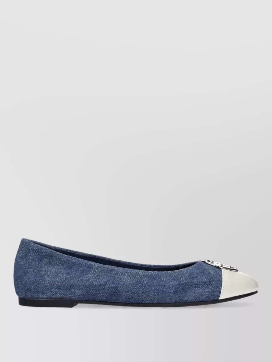 Tory Burch Fabric Ballerina Flats