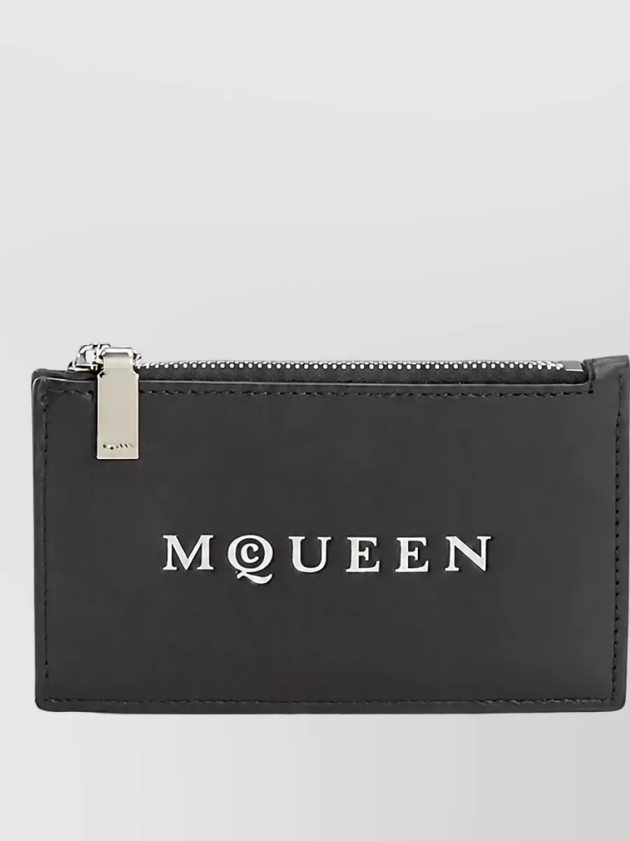 Alexander McQueen leather cardholder