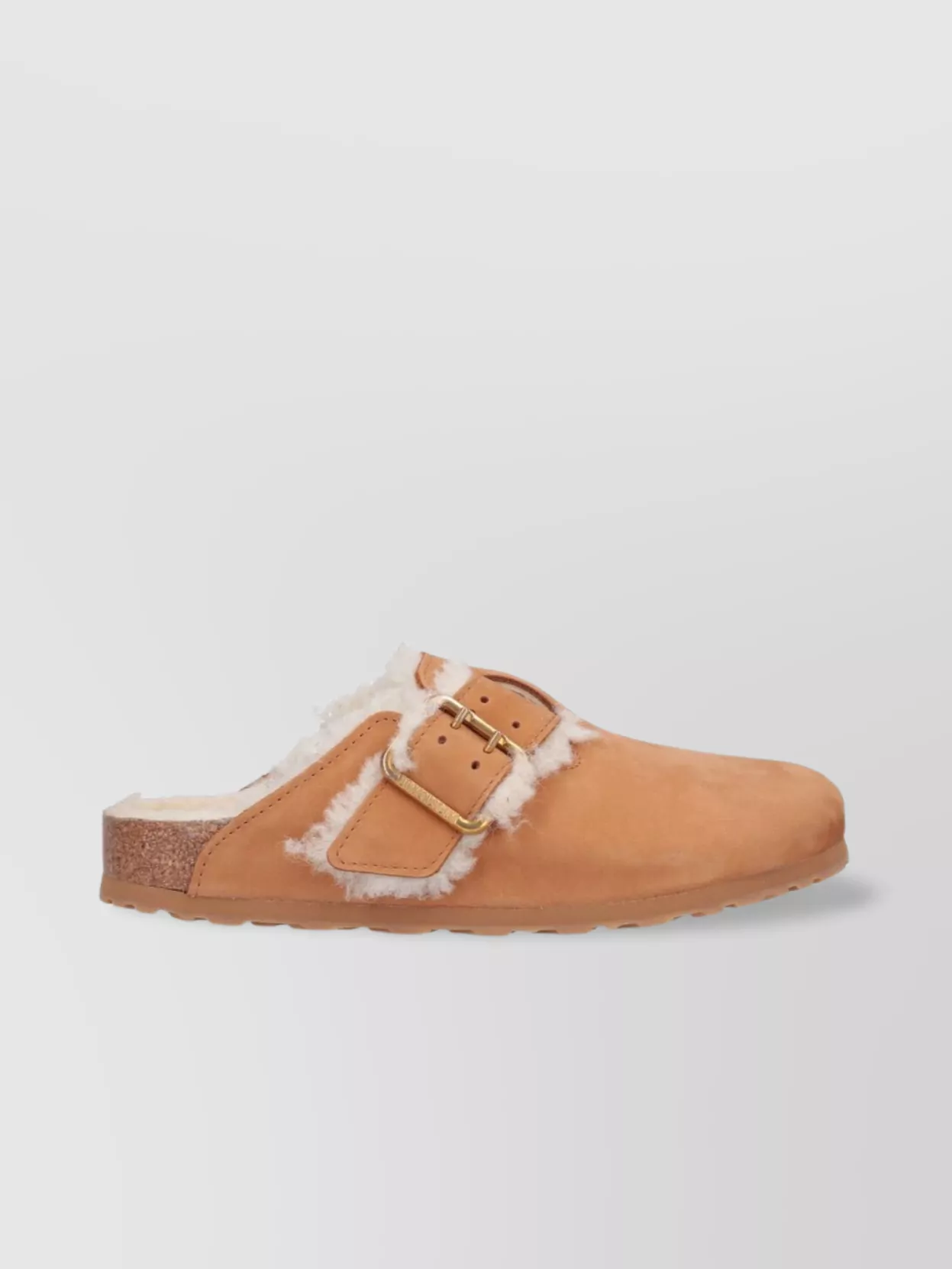 Birkenstock Round Toe Cork Sole Slippers