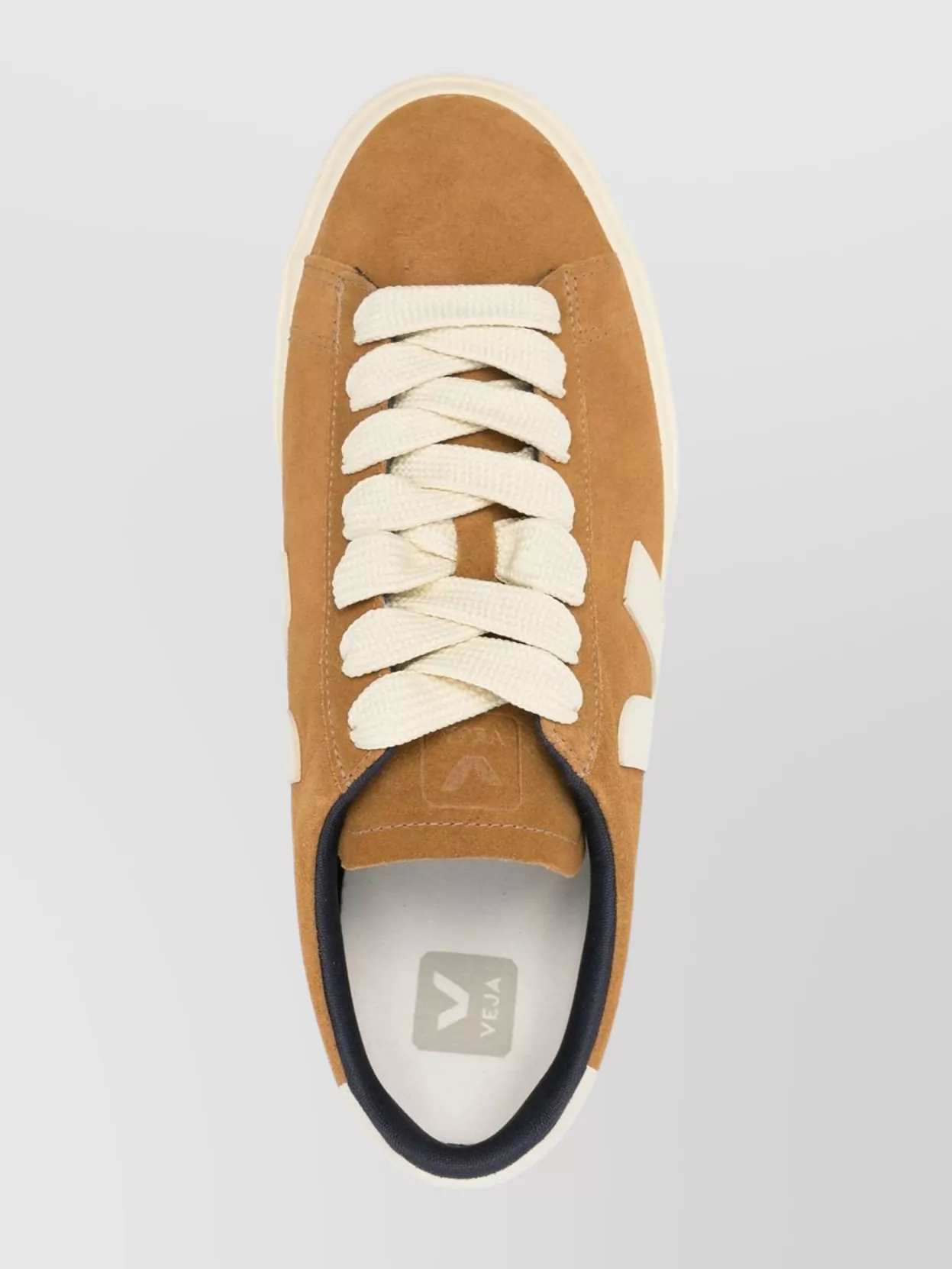 Veja Bold Suede Sneakers With Contrast Heel Tab