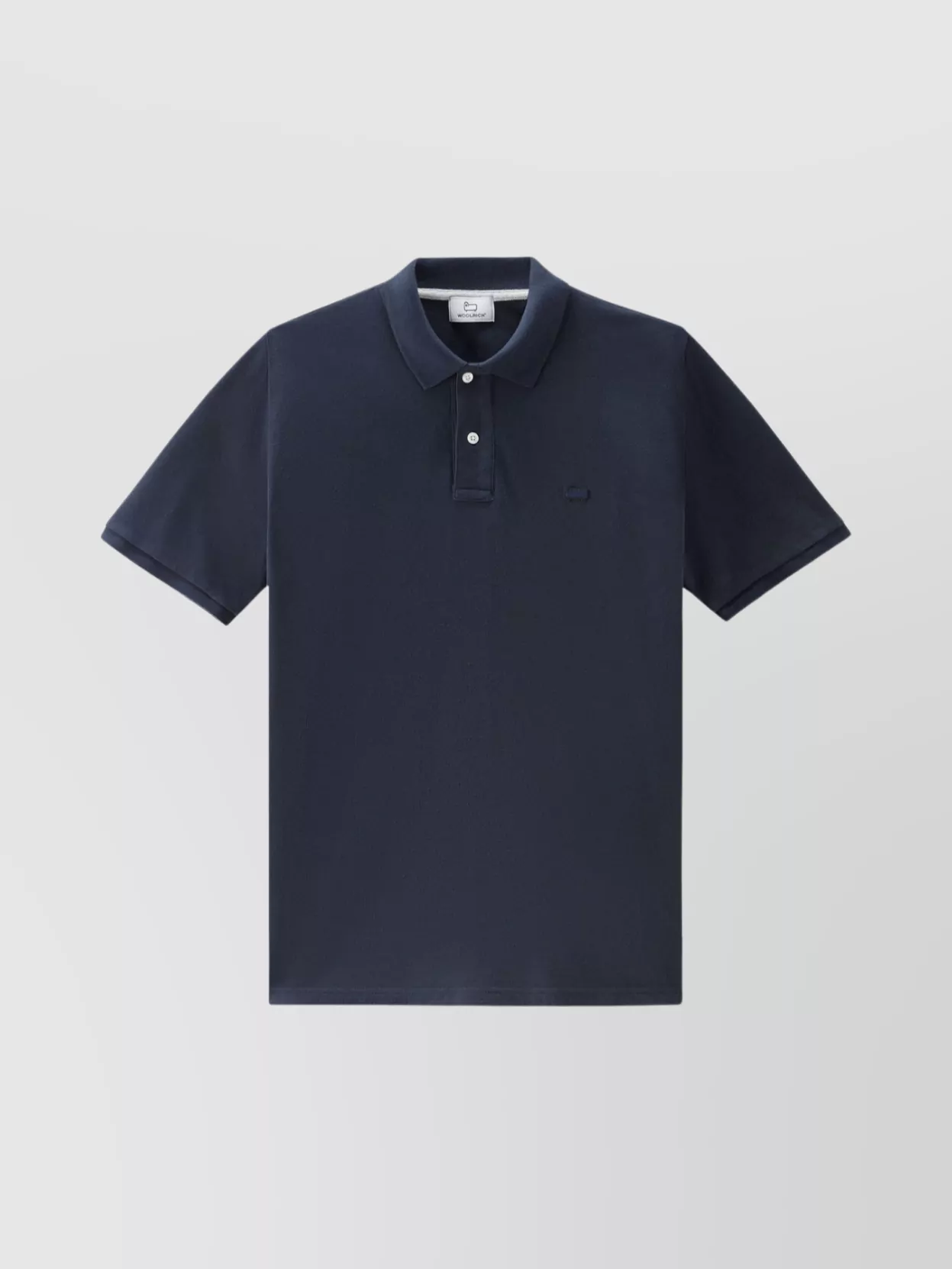 Woolrich Polo T-shirt In Melton Blue