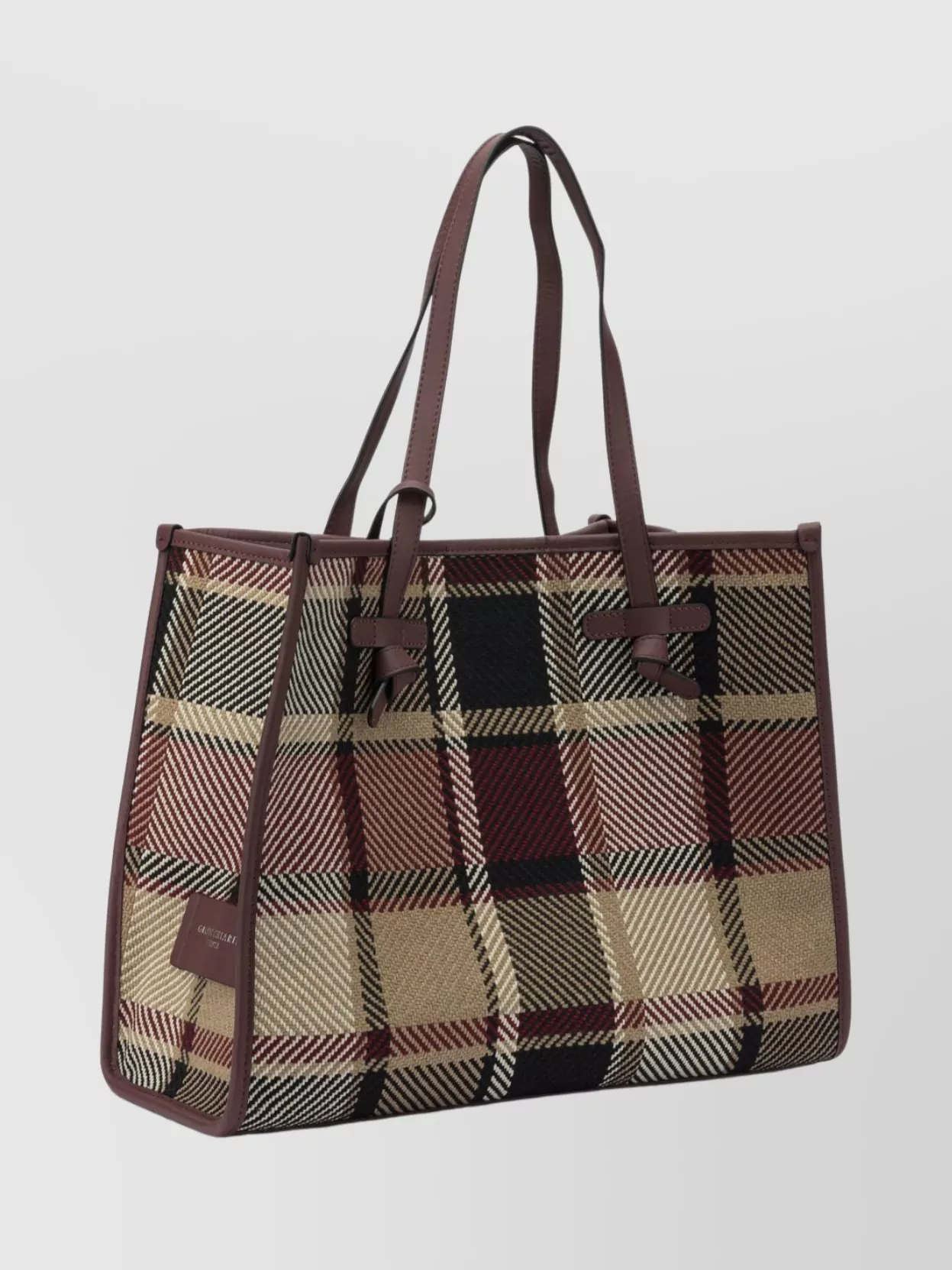 Gianni Chiarini Stylish Shoulder Bags Dual Handles In Brown