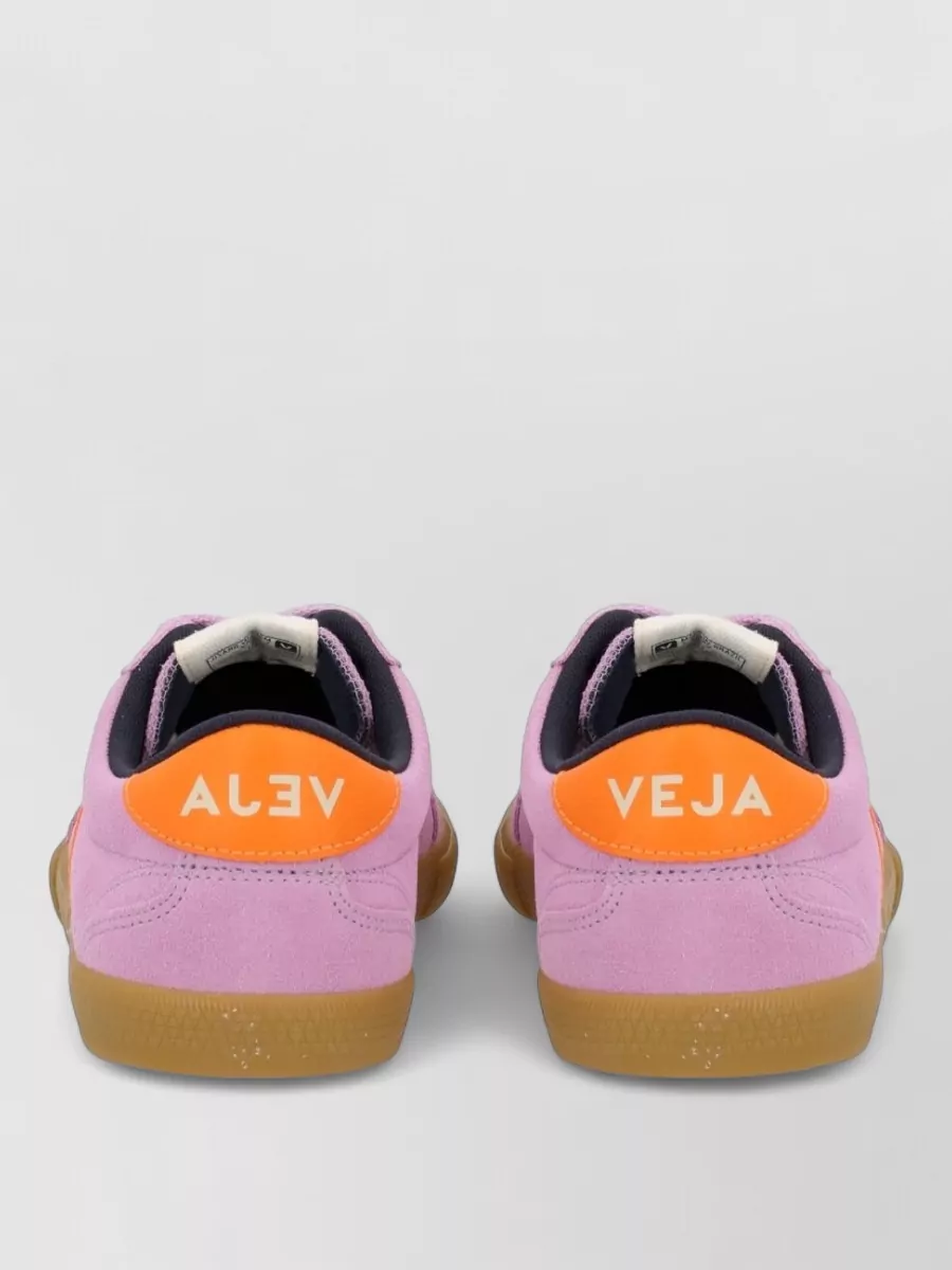 Veja Modern Sneakers With Rubber Sole And Contrast Tab