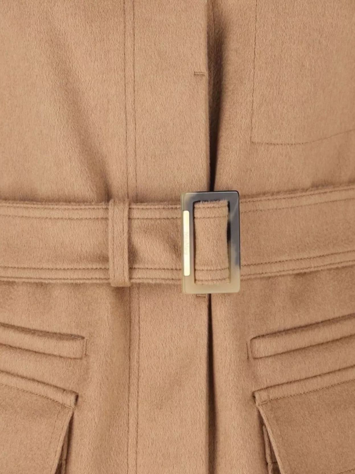 Max Mara Belted Waist Jacket Corduroy Collar