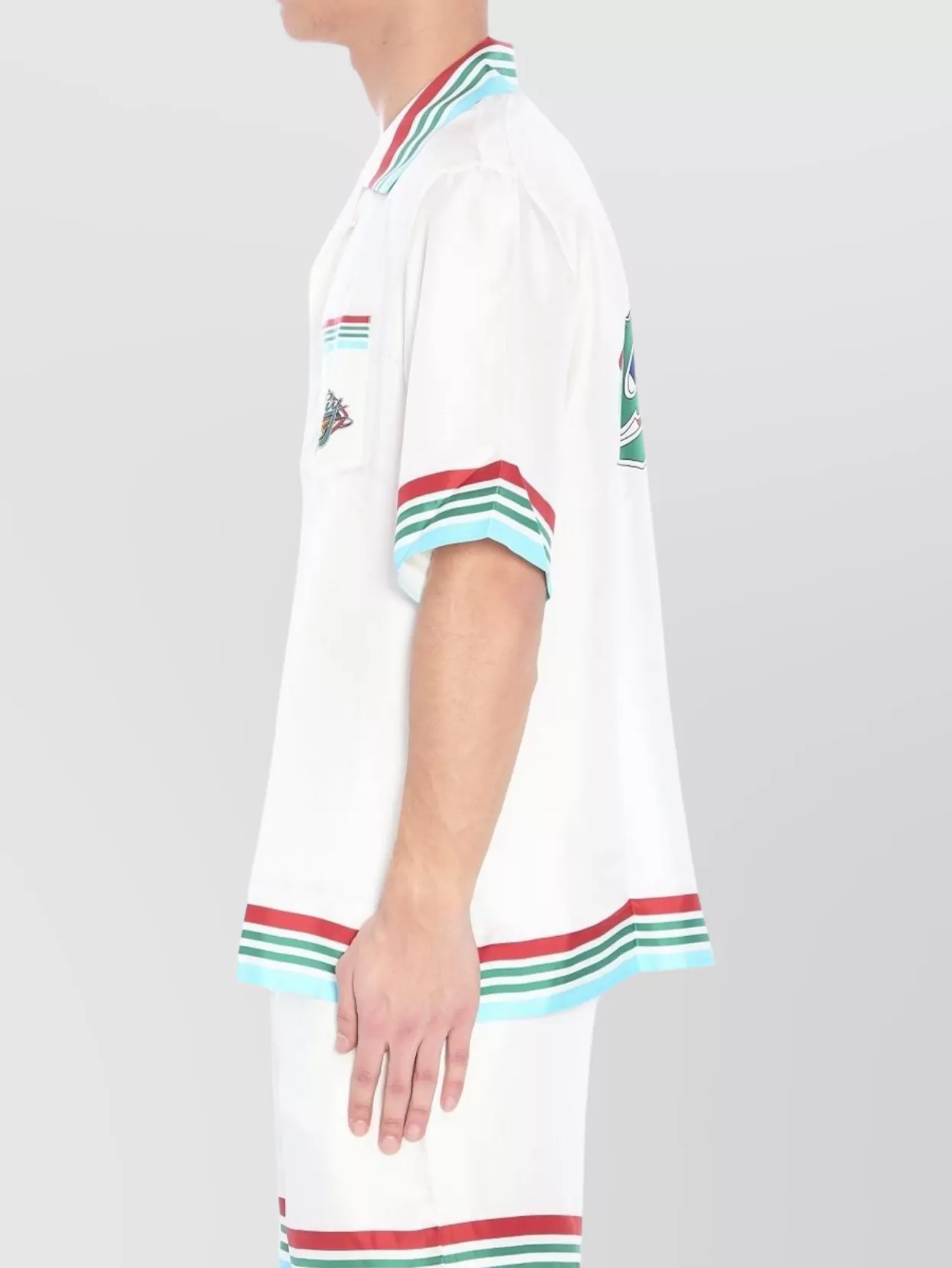 Casablanca World Series Tennis Logo Shirt