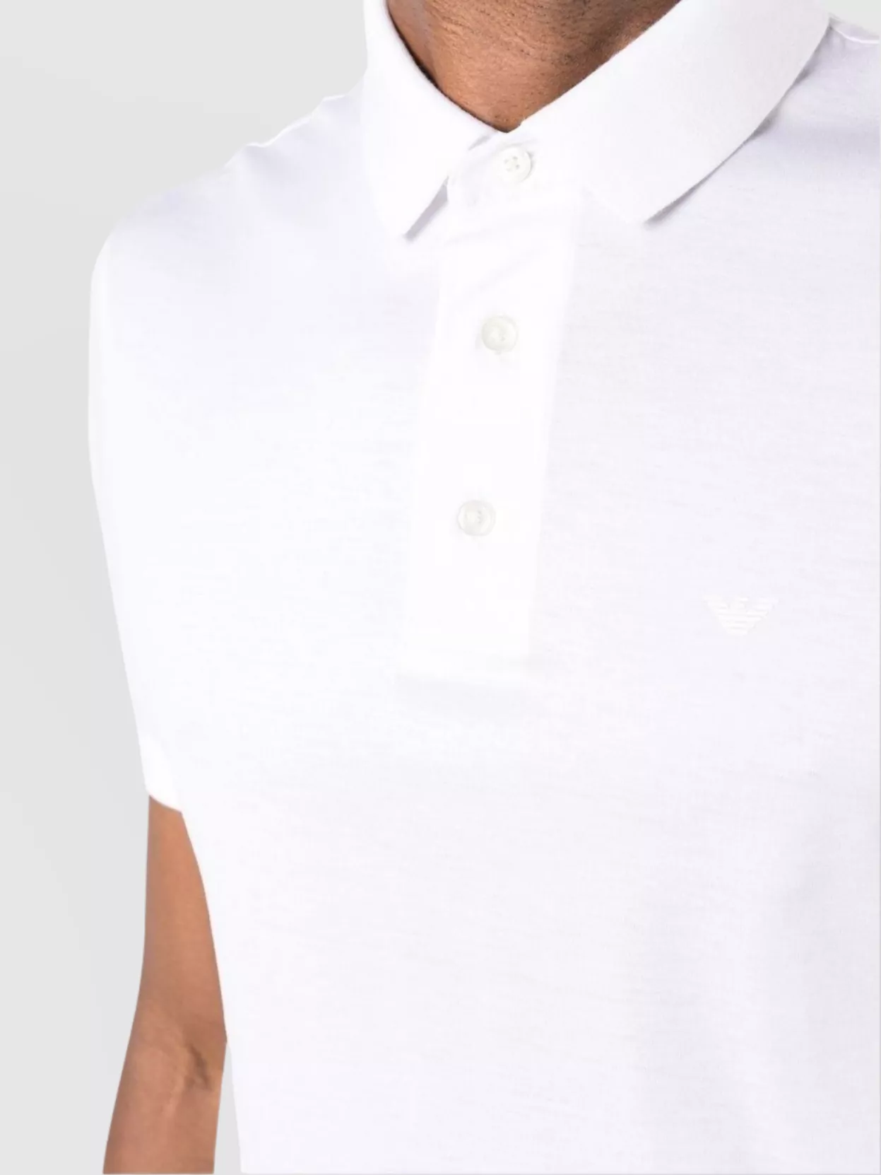 Emporio Armani Classic Shirt With Sophisticated Elegance In White