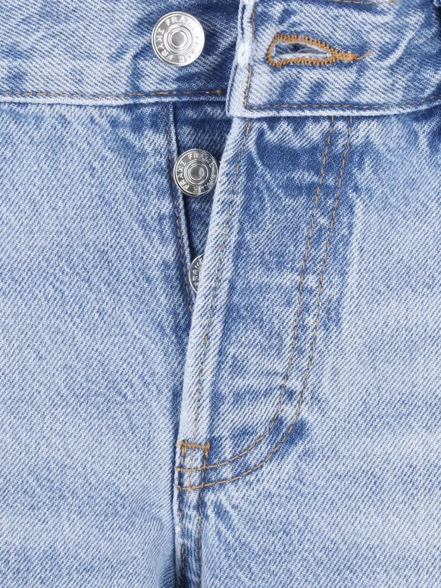 Frame Denim Straight-Leg Jeans