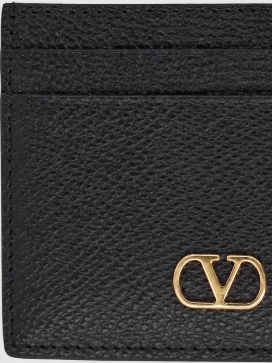 Valentino Garavani leather card holder