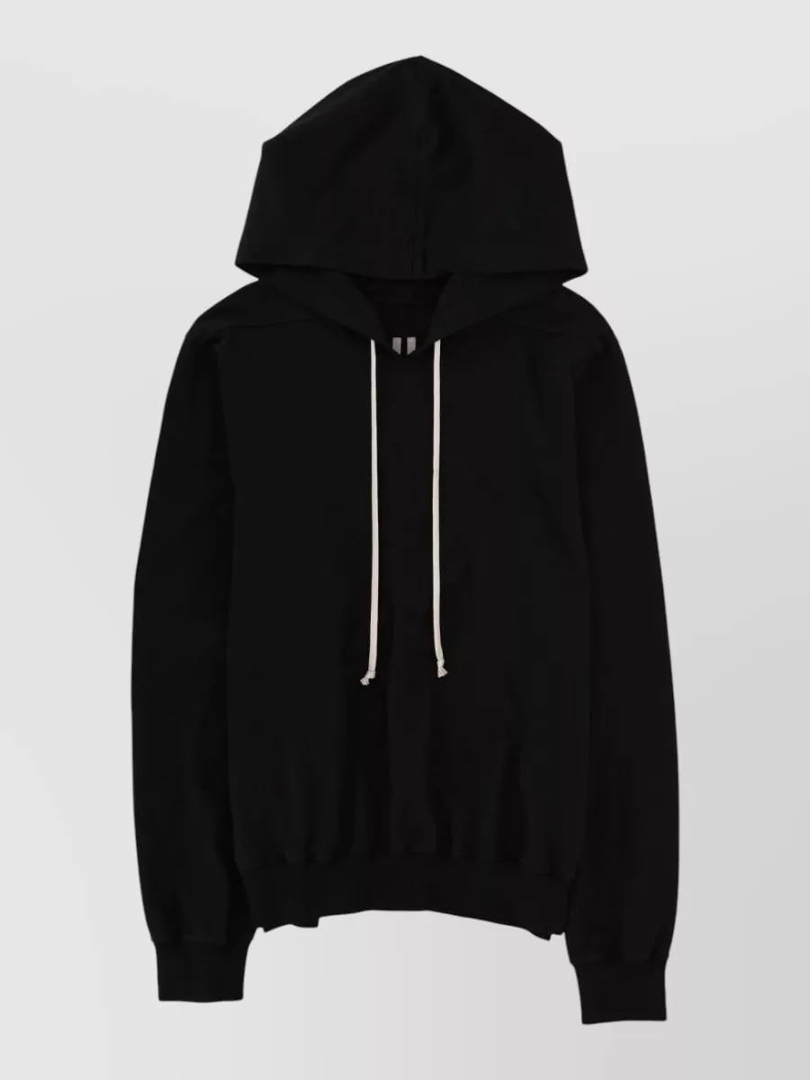 Rick Owens cotton oversized logo print hoodie