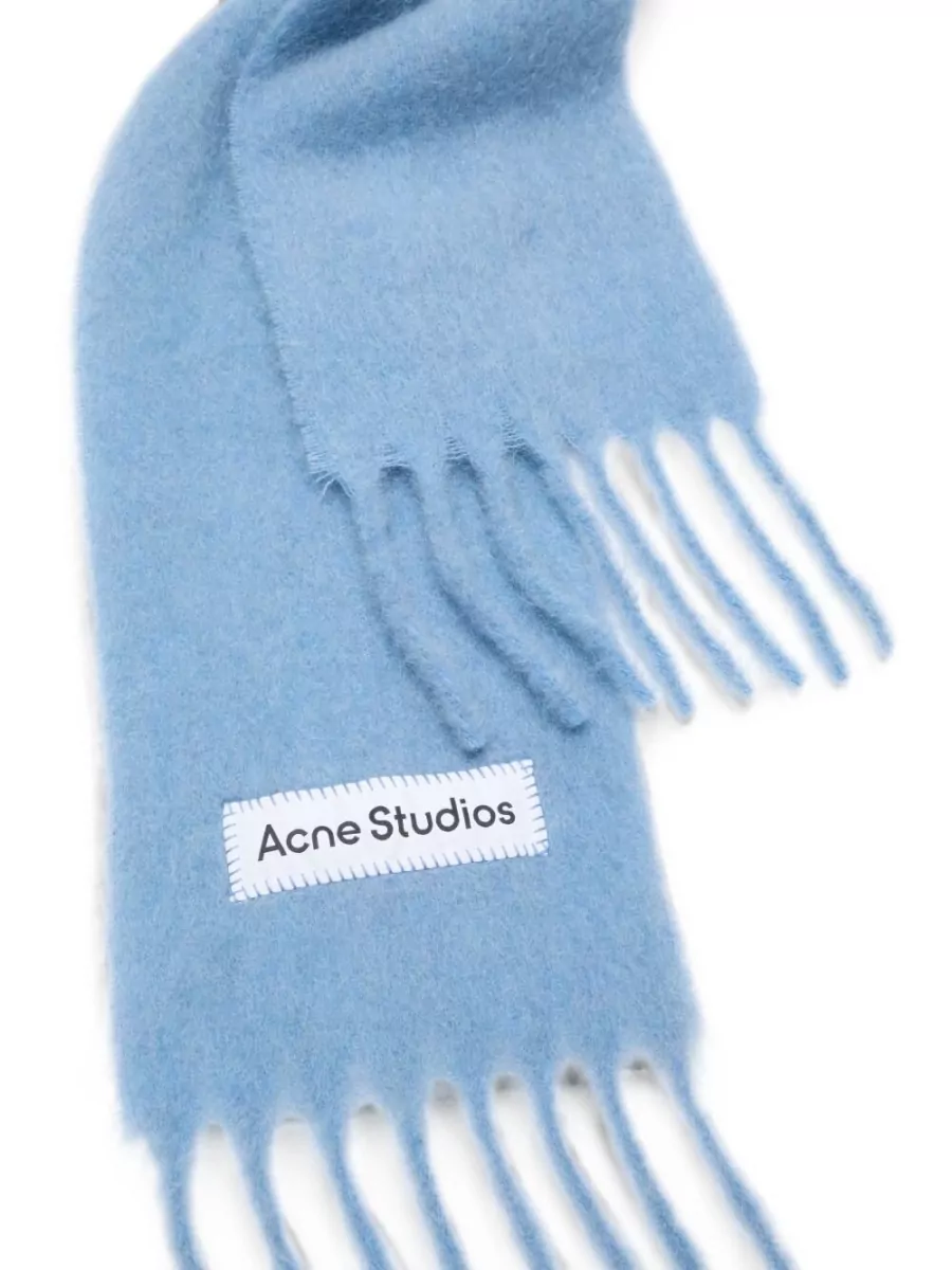 Acne Studios Alpaca Wool Skinny Scarf