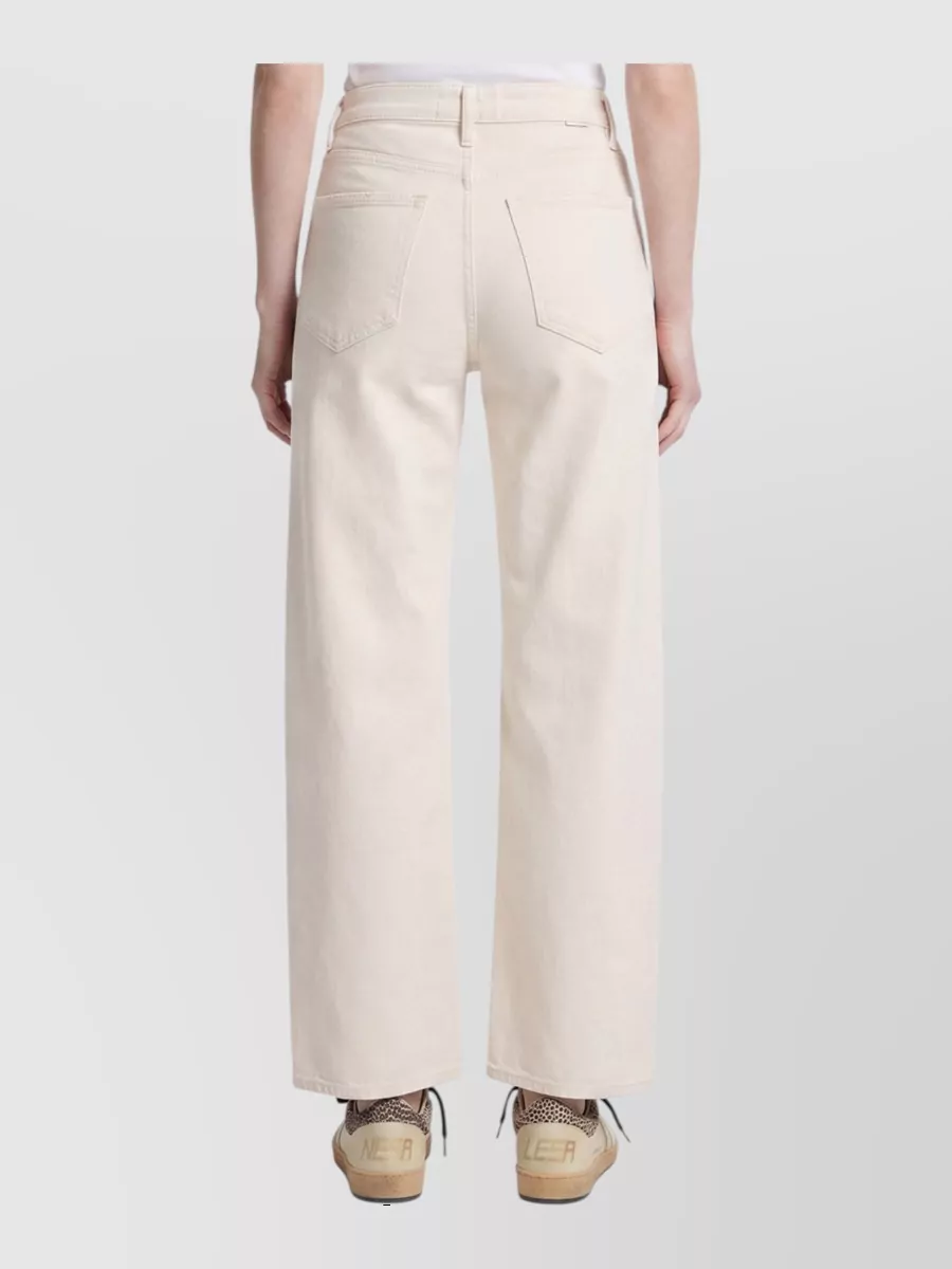 Mother Denim High-Rise Wide-Leg Jeans