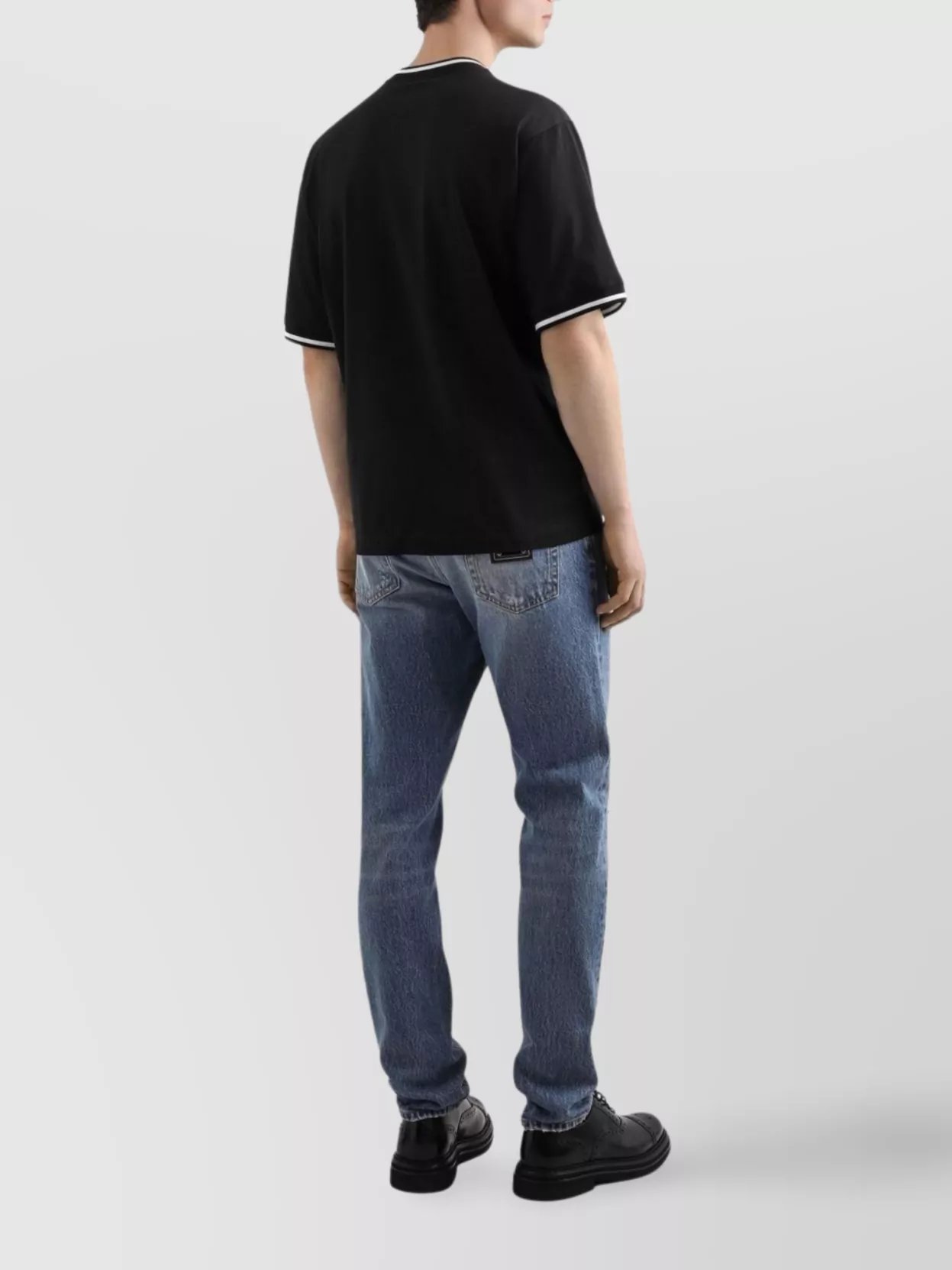 Dolce&Gabbana Distressed Finish Five-Pocket Denim Jeans