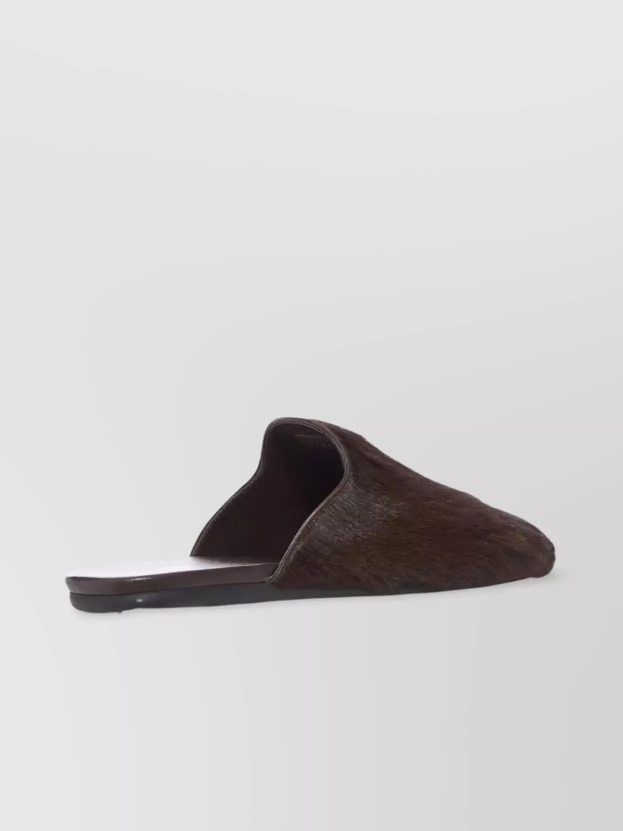 Prada Flat Sole Calf Hair Mules