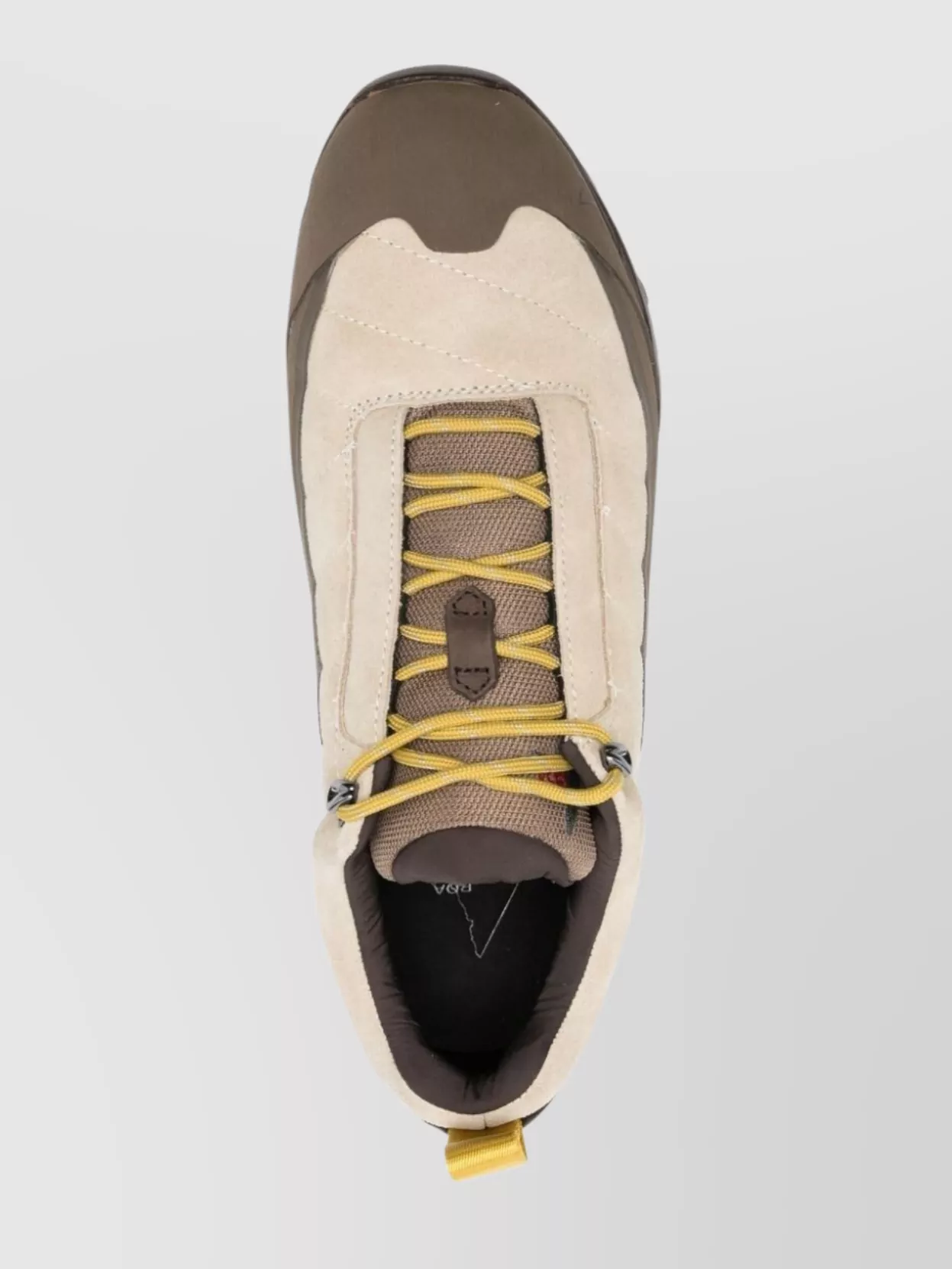 Roa Katharina Panelled Suede Sneakers In Brown
