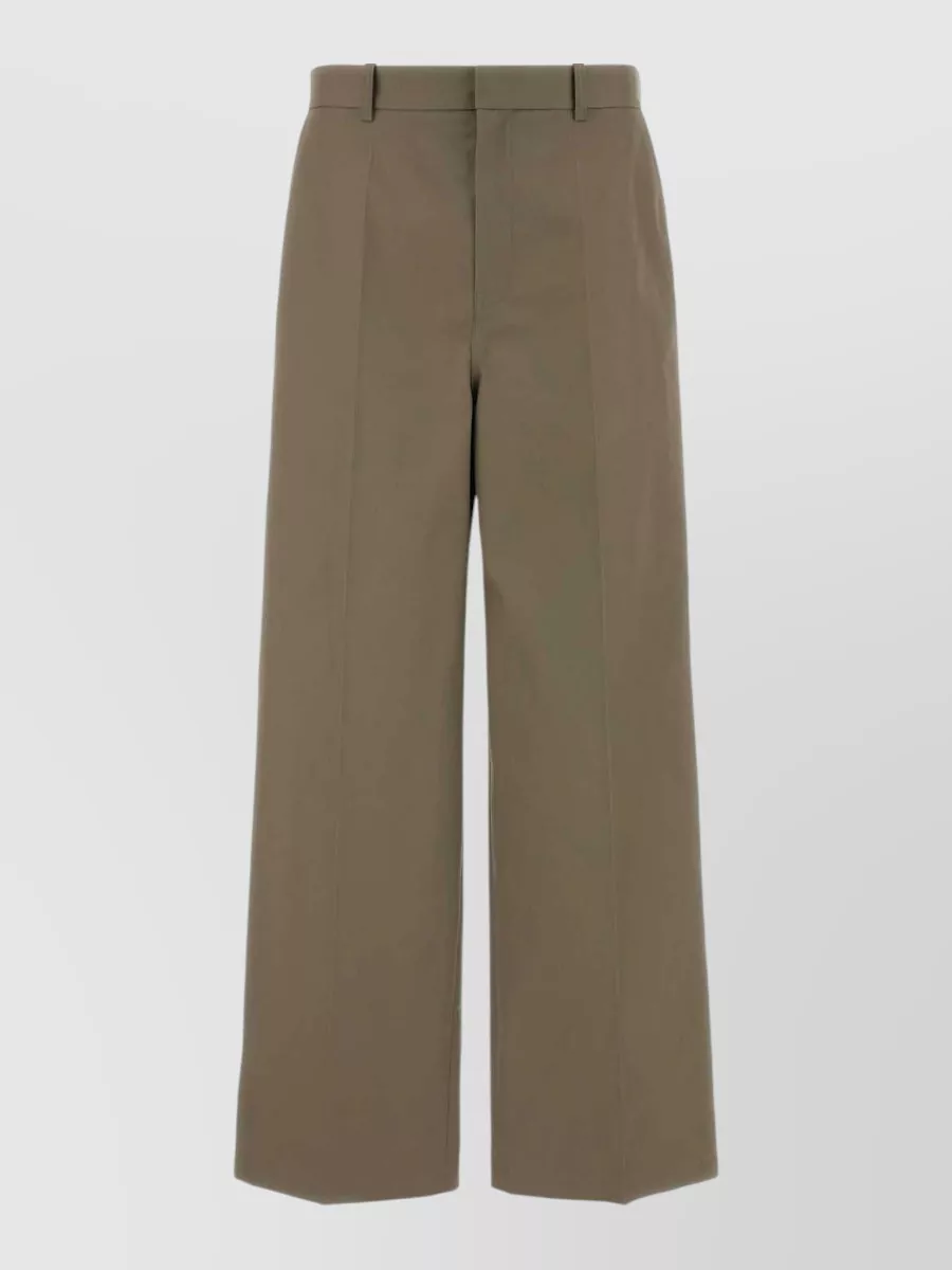 Balenciaga cotton wide-leg trousers