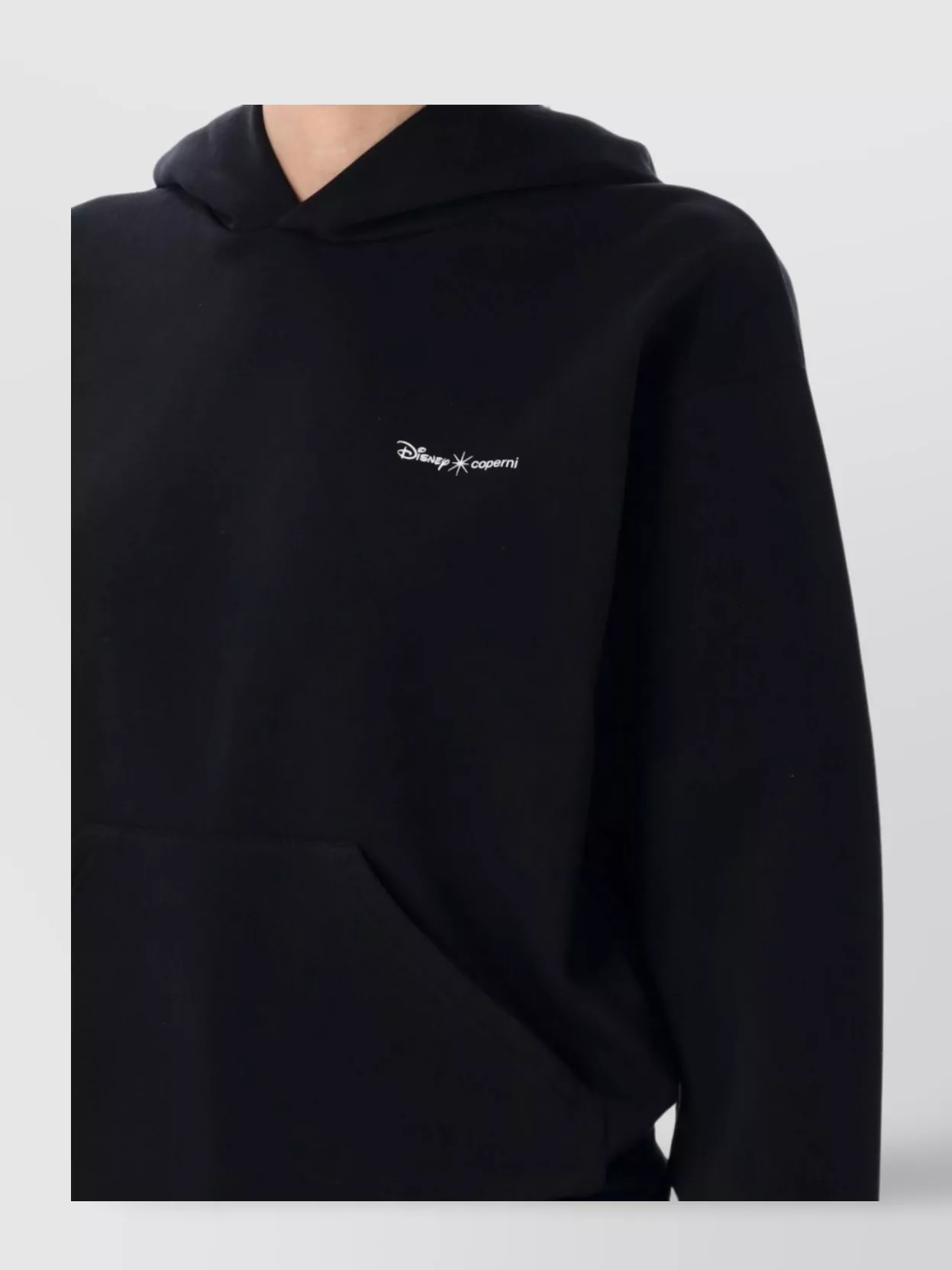 Coperni Graphic Back Print Hooded Kangaroo Pocket