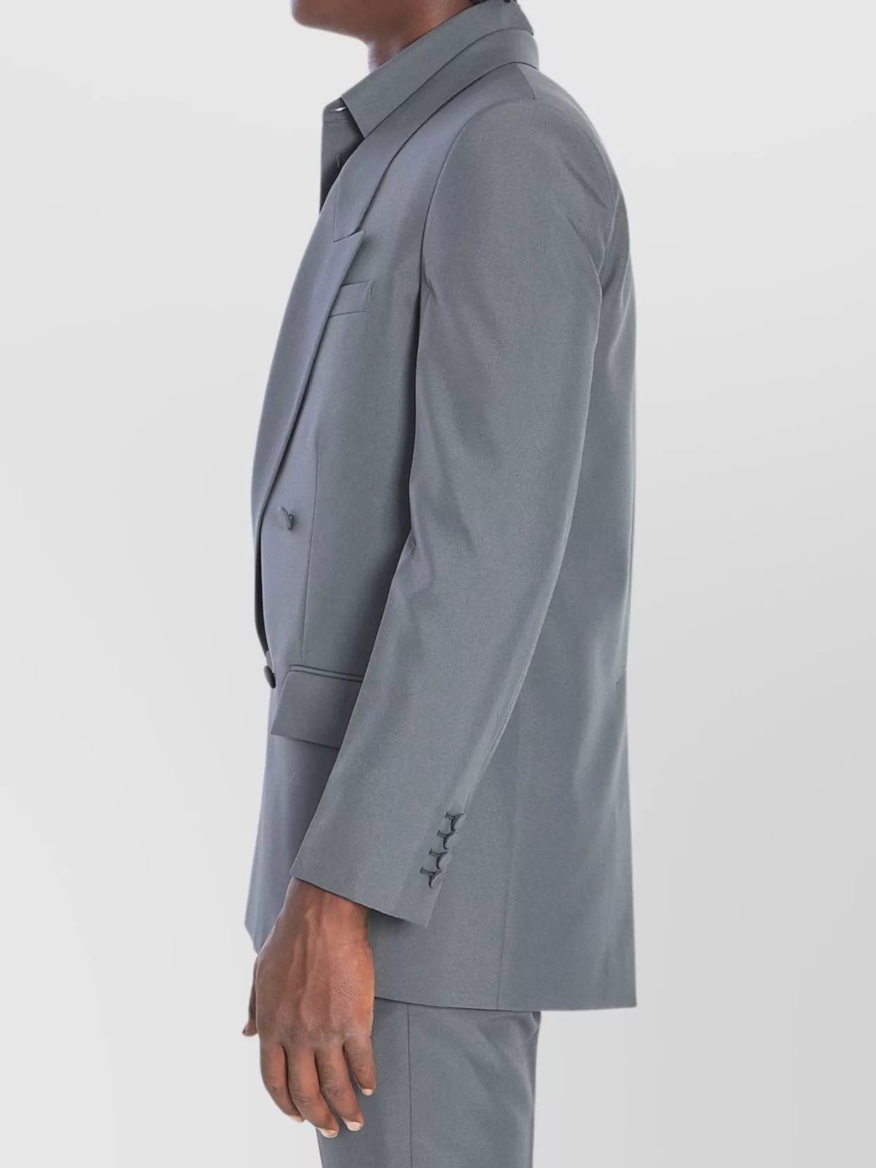 Gucci Technical Fabric Double-Breasted Outerwear
